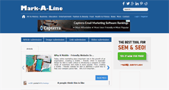 Desktop Screenshot of mark-a-line.com